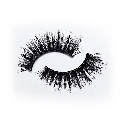 Eylure Dramatic Definition No. 126 Reusable Eyelashes, Adhesive Included, Black, 1 Pair