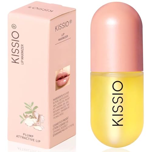 KISSIO Lip Plumper Gloss – Ginger Plumping & Hydrating 5.5ml