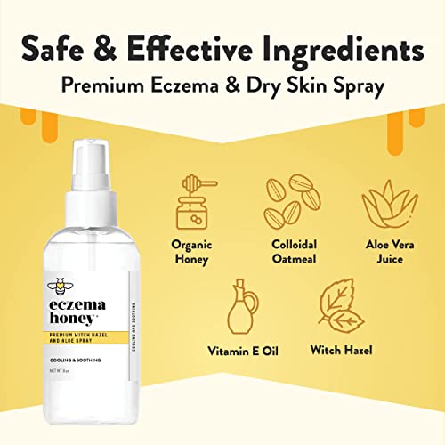 ECZEMA HONEY Premium Witch Hazel & Gentle Face and Body Lotion Stick - Natural Dry Skin Repair - For Senstive Skin