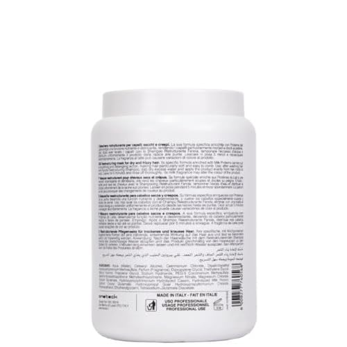 Fanola Deep Conditioning Hair Mask for Damaged Hair - Hydrating Treatment Enriched with Milk Proteins - Softens & Restores Dry, Frizzy & Damaged Strands - Nourishes & Detangles (50.7 Fl oz)