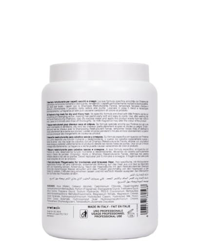 Fanola Deep Conditioning Hair Mask - Milk Protein Treatment for Damaged Hair