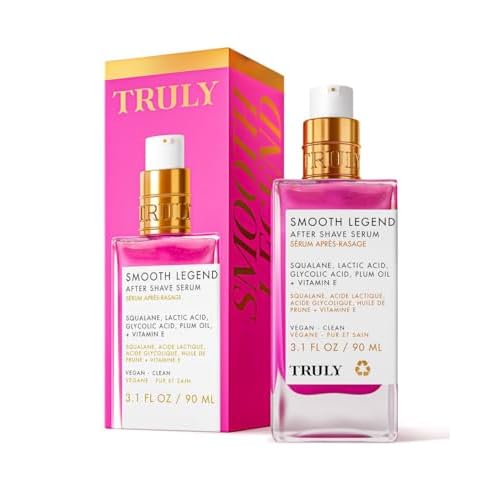Truly Luxury After Shave Serum | Soothing & Hydrating Post Shave Treatment to Prevent Ingrown Hair For Smooth, Irritation-Free Skin