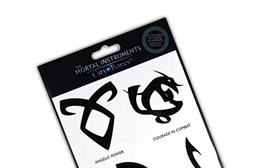Mortal Instruments Battle Runes Temporary Tattoos 8-Pack