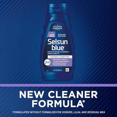 Selsun Blue 2-in-1 Antidandruff Shampoo & Conditioner, 11 oz