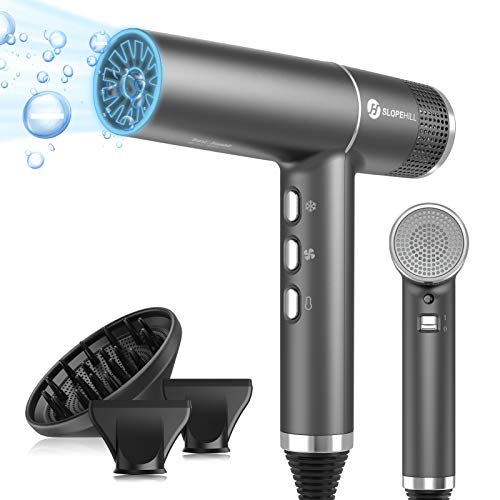 Slopehill Brushless Hair Dryer with LED Display & Anion Technology