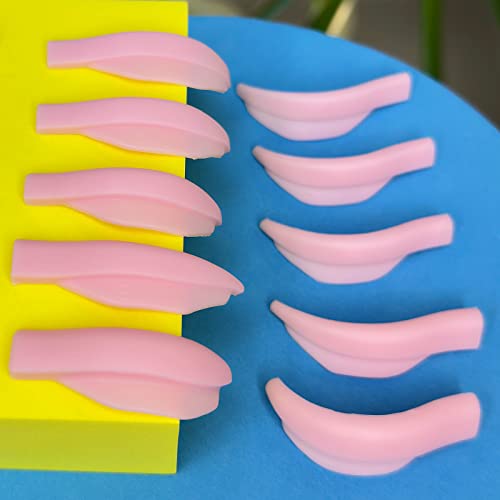 Lash Lift Pads 5 Sizes - DIY Eyelash Perming Shields Mega L Curl