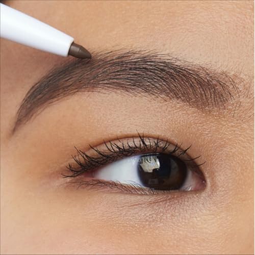e.l.f. Instant Lift Brow Pencil,Dual-Sided,Precise,Fine Tip,Shapes,Defines,Fills Brows,Contours,Combs,Tames,0.006 Oz,Deep Brown,(Pack of 2)