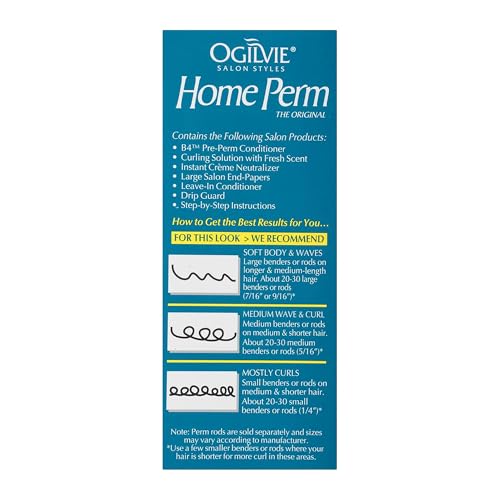 Ogilvie Original Home Perm Kit with Extra Body for Color-Treated Hair