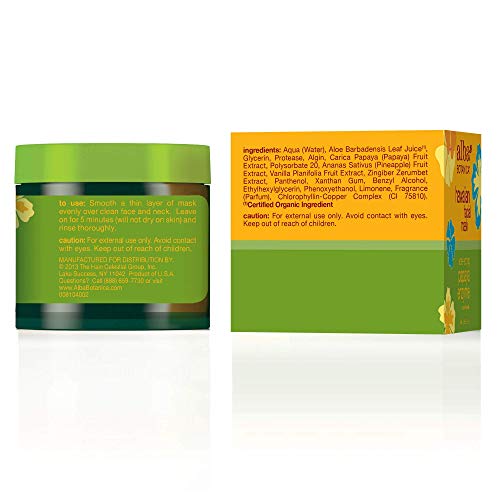 Alba Botanica - 151784 Facial Mask, Papaya Enzyme 3 oz