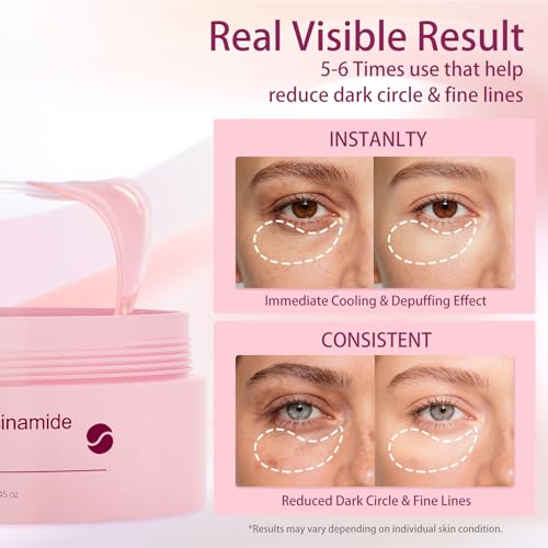 Caffeine Under Eye Patches for Dark Circles & Puffiness 70Pcs
