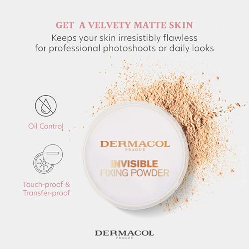Dermacol Invisible Fixing Powder Color Natural