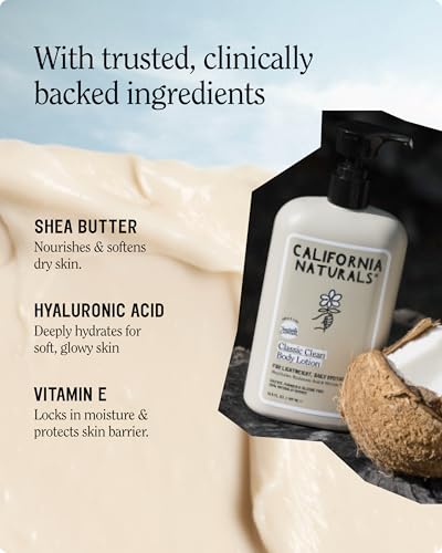 California Naturals Body Lotion - Shea Butter & Coconut, 16.5 oz
