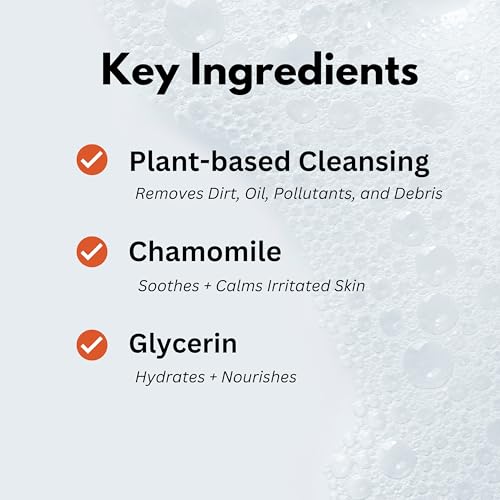 Talent Men's Daily Hydration Cleanser ? Korean Skincare, EWG Verified, Fragrance-Free, Non-Stripping Face Wash with Antioxidants, 3.0 fl oz