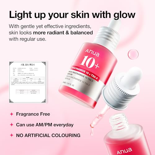 Anua Niacinamide 10% + Tranexamic Acid Serum for Dark Spots