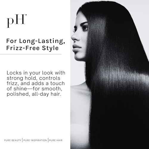 pH PURE HAIR Extra Hold Hairspray - Strong, Anti-Frizz & Humidity-Resistant Non-Aerosol Hair Spray with Floral Scent - Fast-Dry - 10.1 oz