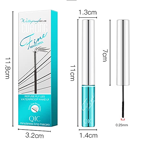 Waterproof Mascara for Fine Short Lashes | Lengthening Voluminous