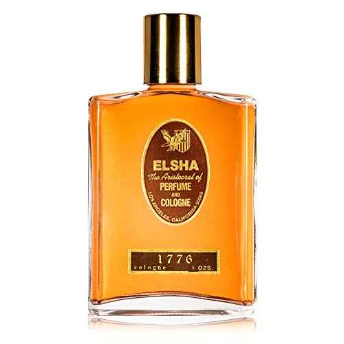 ELSHA Cologne 1776 ? Long?Lasting Luxury Fragrance for Men & Women ? Classic Woodsy, Spicy, Leather Scent ? Made in USA ? 8?fl?oz Splash