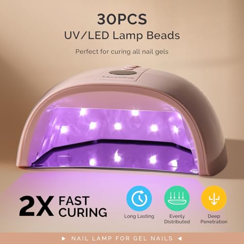 MelodySusie 48W Cordless UV LED Nail Lamp - P-Plus30GT