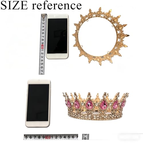 Rhinestone Queen Crown with Sash for Women