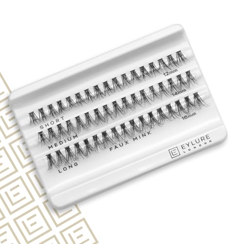 Eylure Luxe 3D Individuals Cluster False Lashes, Short, Medium & Long