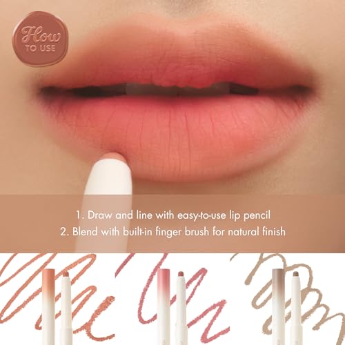rom&nd Lip Mate Pencil 04 Fig Breeze - Korean Lip Liner