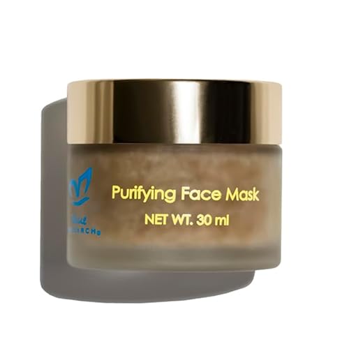 Purifying Gel Mask For All Skin Types| Exfoliating Mask, Removes impurities and Dead Skin Cells| All-Natural Ingredients, Vegan, Cruelty-Free, Toxin-Free (30ml)- 00860009218628