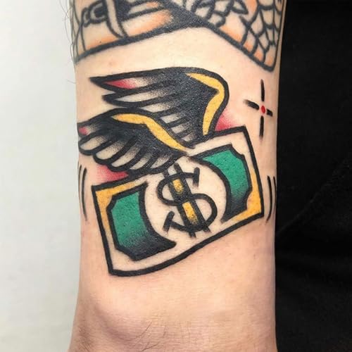 Sailor Jerry Temporary Tattoos - 2 Sheets Vintage Style
