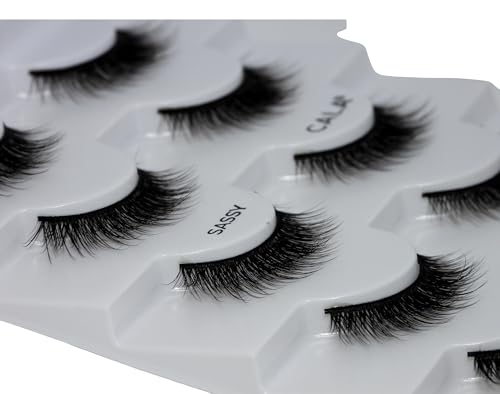 3D Faux Mink Lashes Sassy - 5 Pack by Cala