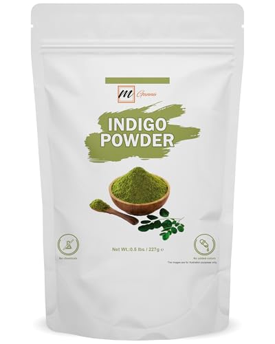 Natural Indigo Powder for Hair Dye - 0.5 lbs | Chemical-Free Hair Color