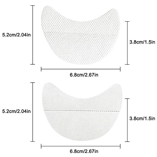 150pcs Eyeshadow Shields Eye Pads Makeup Stencil Tape
