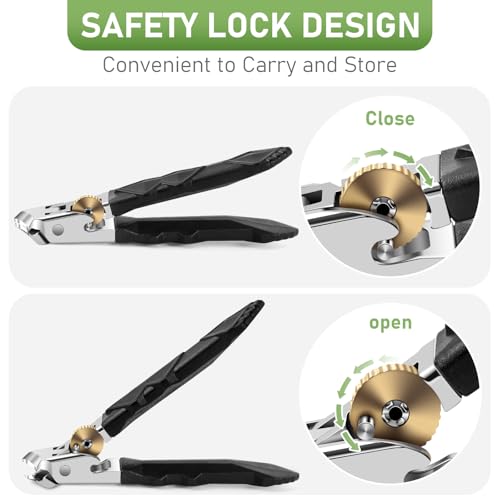 Heavy Duty Toenail Clippers for Thick Nails Seniors Ultra Sharp Wide Jaw