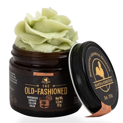 Old Fashioned Smoked Tallow Balm for Men, 1.3oz