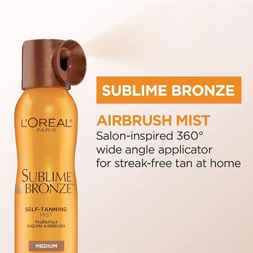 L'Oreal Sublime Bronze Self Tanning Mist 4.6 oz
