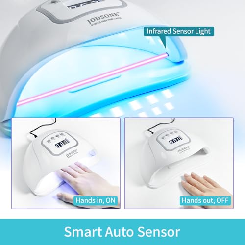 UV LED Nail Lamp with Auto Sensor & 4 Timers
