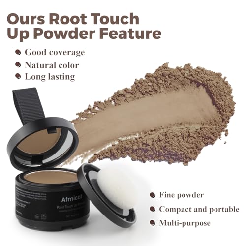 Root Touch Up Powder for Gray Hair – Light Brown