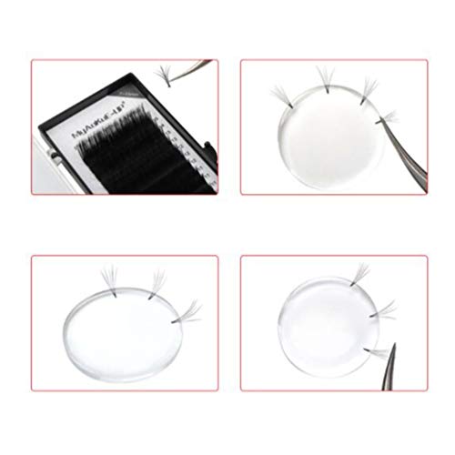 Eyelash Extension Silicone Glue Pad Holder - 10 Pack
