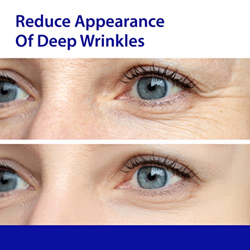 Dr. Denese SkinScience Firming Facial Collagen Eye Cream 0.5oz ? Collagen, Hyaluronic Acid & Peptides for Smoother Under Eye Skin ? Reduces Look of Puffiness, Dark Circles & Fine Lines ? Travel Size