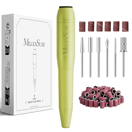MelodySusie USB Nail Drill PC120I - Macaron Green, Professional Manicure Tool