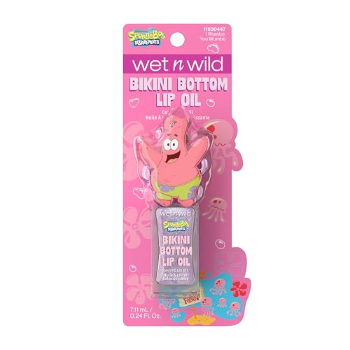 wet n wild SpongeBob Cooling Lip Oil - Pack of 2