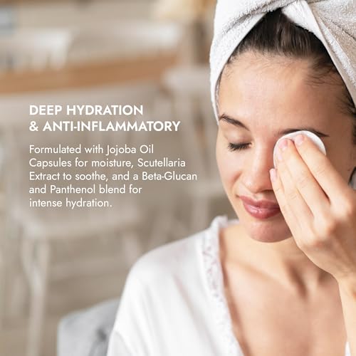 AS OF TODAY Capsule Essence Toner | Jojoba Oil Capsules + Scutellaria Extract | D-Panthenol Hydrating Toner for Sensitive, Dry & Combination Skin | Clean Beauty Formula | Moisturizing & Balancing