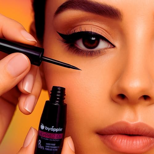 Waterproof Liquid Eyeliner Pen Black, 2 Pack