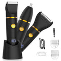 Zesuti 3-in-1 Body Hair Trimmer for Men - Waterproof Electric Groomer