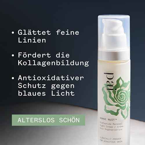 PAI SKINCARE London | BONNE NUIT BioPeptide Renewal Night Cream, Clinically Proven to Reduce Fine Lines & Boost Moisturisation by 32% Overnight. 50ml / 1.7 fl oz
