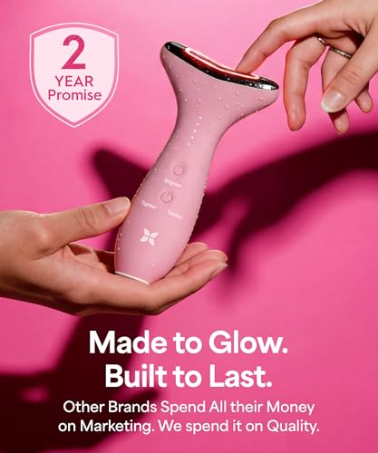 REVO Genie Facial Massager with LED Light Therapy & Heat