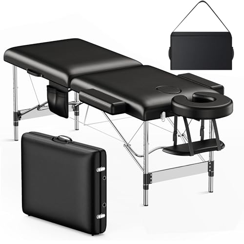 Brelley Portable Massage Table 22.8" Adjustable Height 490 lbs