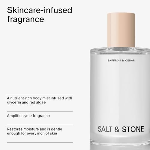 Salt & Stone Saffron & Cedar Hair & Body Mist 3.4 fl oz