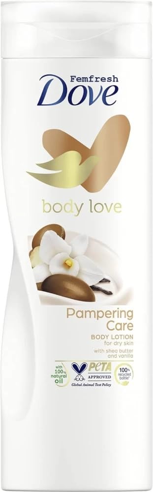 Dove Purely Pampering Indulgent Body Lotion for Unisex, 13.6 Ounce