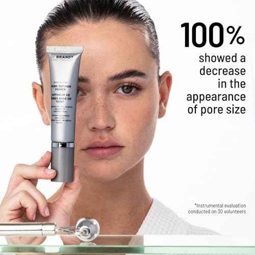 Dr. Brandt Pores No More, Pore Refiner Primer - Instantly Minimizes the Appearance of Pores, Absorbs Oil & Mattifies Shine - 1.0 fl oz