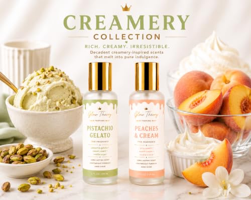 Lightweight Hair Mist Perfume Spray - Strawberry Poundcake 2oz