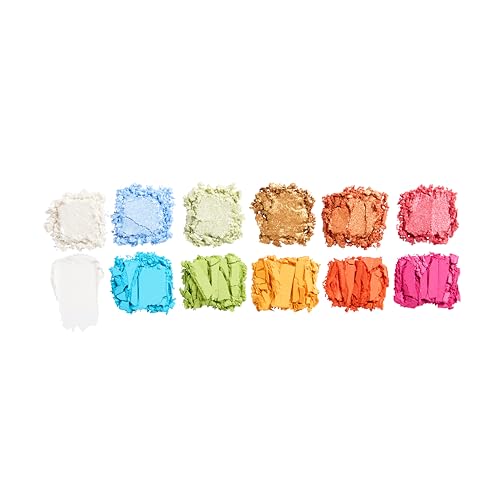Revolution Icon Brights Eyeshadow Palette - 12 Shades